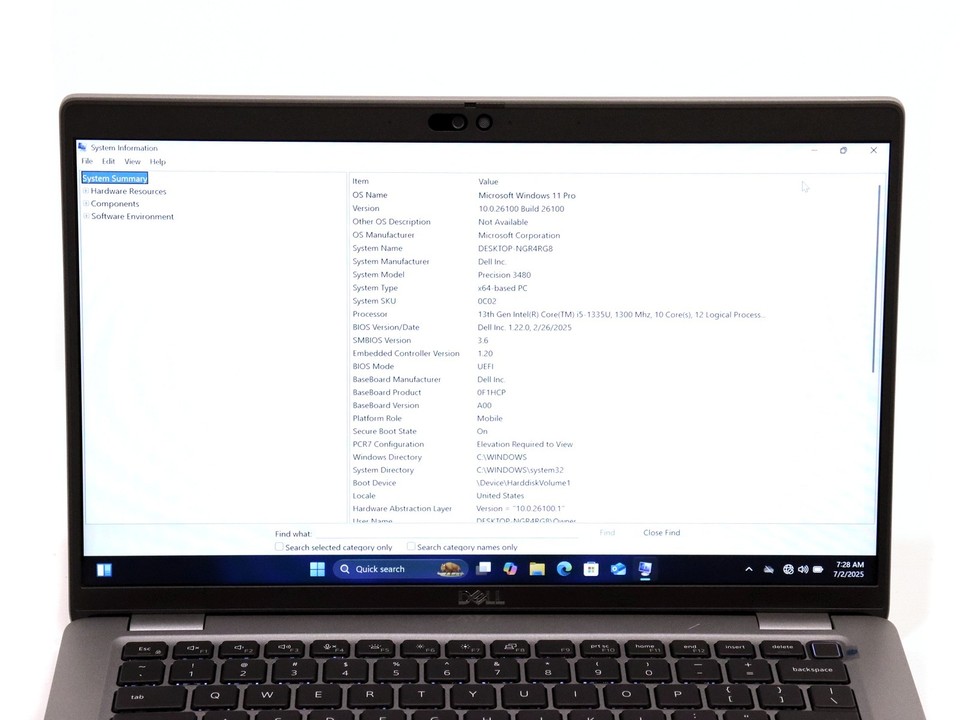 DELL Mobile Precision Workstation 3480 Laptop BTX - Image 2