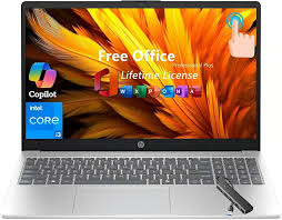 HP 14" Laptop (Rameses 23C1, Core i3-1315U, 4GB RAM, 512GB SSD, Windows 11, Silver)