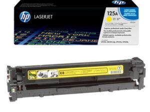 HP 125A YELLOW ORIGINAL LASERJET TONER CARTRIDGE (CB542A)