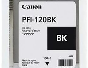 CANON LFP CONSUMABLES INK TANK PFI-120BK
