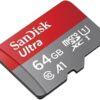SanDisk MicroSD Class 10 – 64GB (140MB/s)