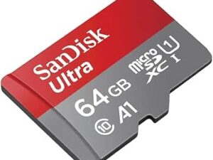 SanDisk MicroSD Class 10 – 64GB (140MB/s)