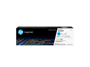HP 222A Cyan Original LaserJet Toner Cartridge (W2221A)