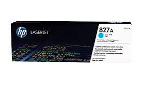 HP 827A Cyan Original LaserJet Toner Cartridge (CF301A)