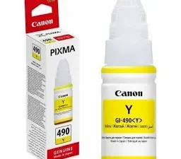 CANON PIXMA GI-490 YELLOW INK