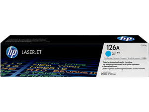 HP 126A CYAN ORIGINAL LASERJET TONER CARTRIDGE (CE311A)