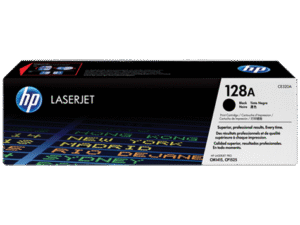 HP 128A BLACK ORIGINAL LASERJET TONER CARTRIDGE (CE320A)