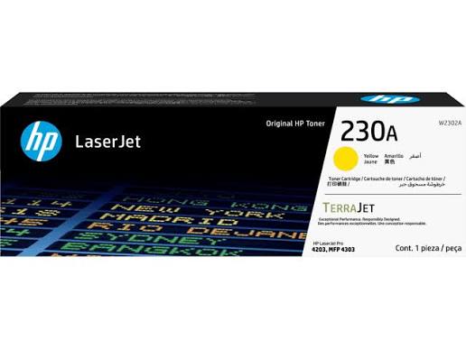 HP 230A Yellow Original LaserJet Toner Cartridge (W2302A)