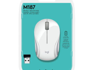 LOGITECH M187 Mini Mouse WHITE (910-002735)