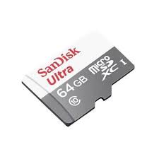 SanDisk MicroSD Class 10 – 64GB