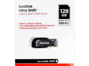 SanDisk Ultra Shift USB 3.2 100MB/s – 128GB