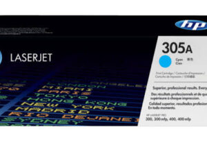 HP 305A CYAN ORIGINAL LASERJET TONER CARTRIDGE (CE411A)