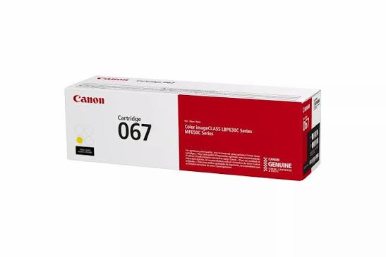 CANON Cartridge 067 Yellow