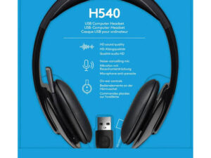Alternative view of LOGITECH H540 USB Headset (981-000480)