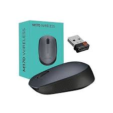 Logitech M170 Wireless Mouse (Grey)