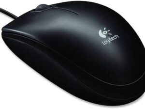 Alternative view of Logitech B100 Optical USB Mouse (Black-Grey)