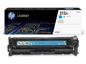 HP 312A CYAN ORIGINAL LASERJET TONER CARTRIDGE (CF381A)**
