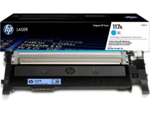 HP 117A Cyan Original Laser Toner Cartridge (W2071A)