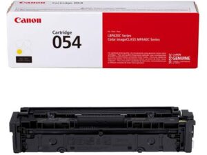 CANON 054 YELLOW TONER CARTRIDGE.