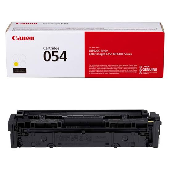 CANON 054 YELLOW TONER CARTRIDGE.
