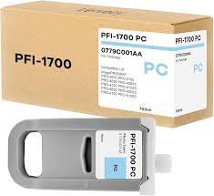 Alternative view of Canon PFI-1700 Photo Cyan Ink Cartridge
